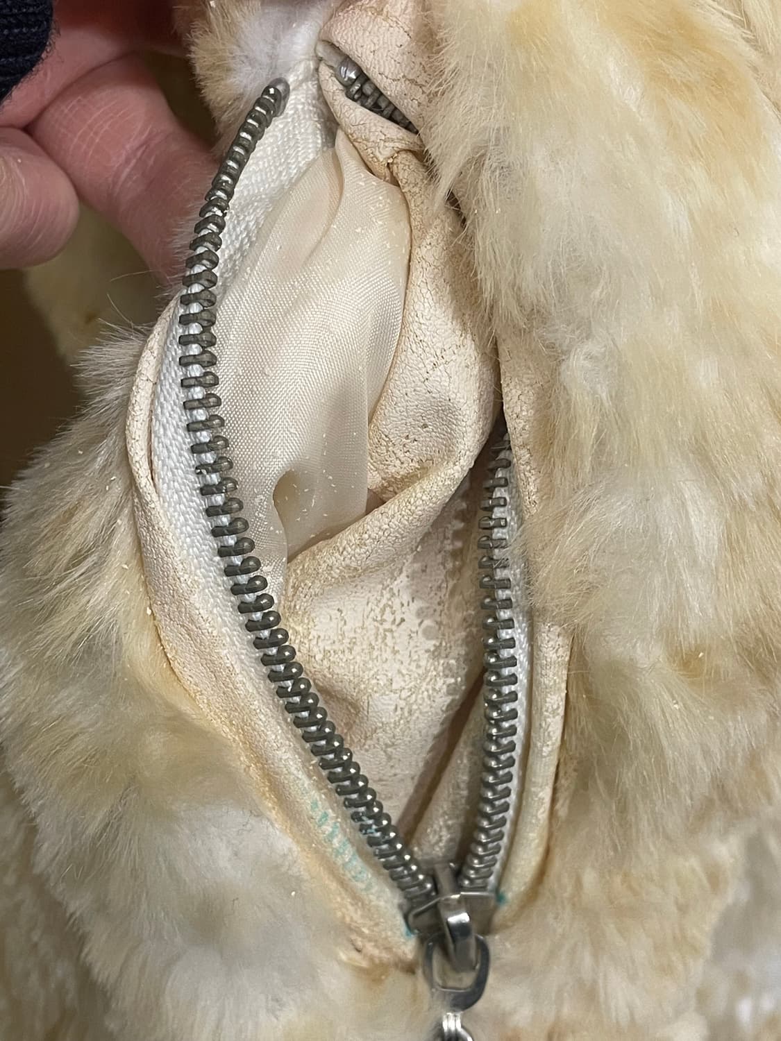 sky bomber two way fur zip-up 상품이미지10