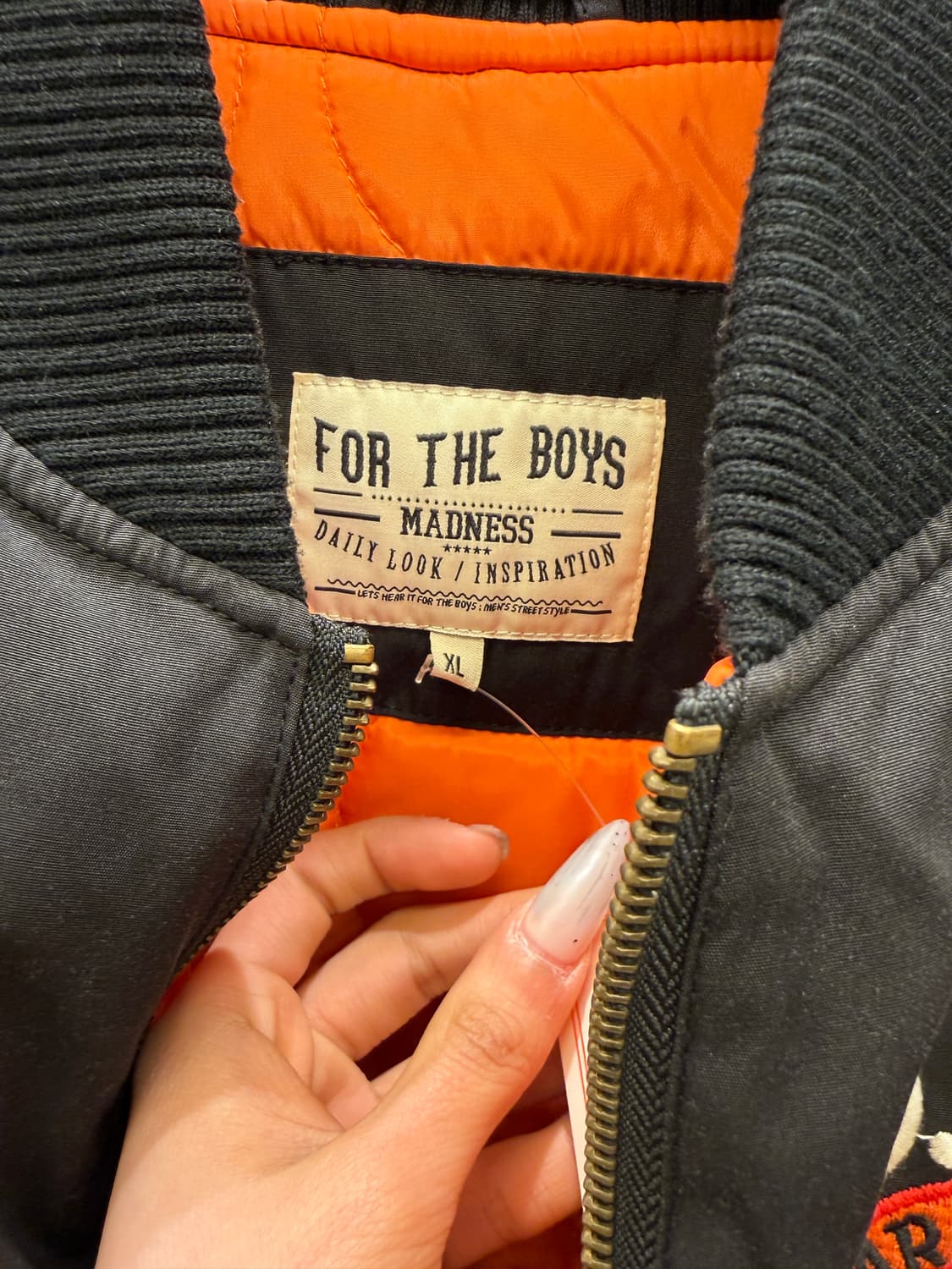 빈티지 패치워크 ma-1 U944 상품이미지5