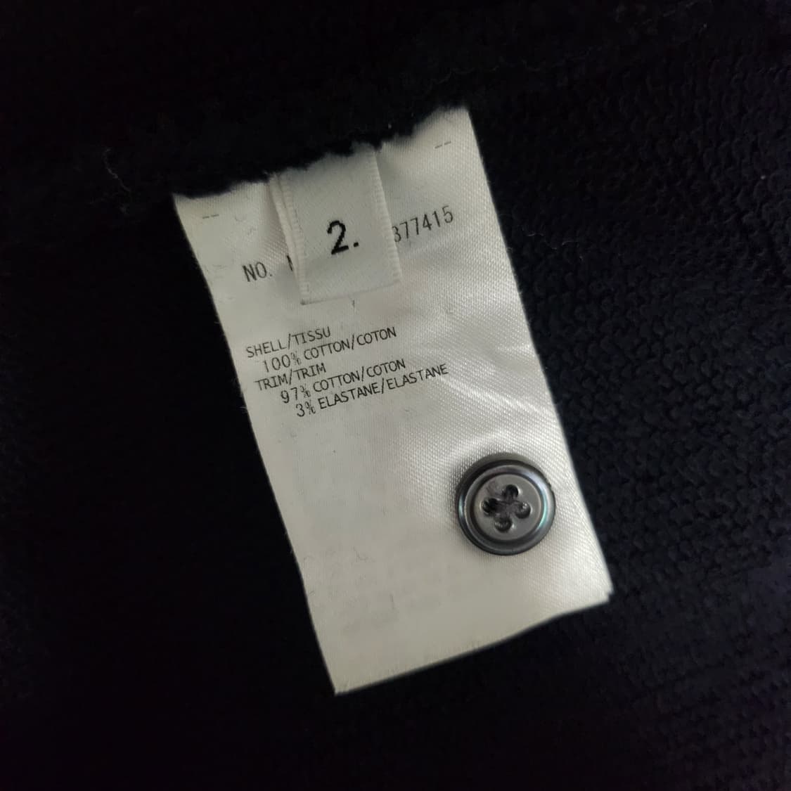 톰브라운 백삼선 후드티 2사이즈 네이비 상품이미지5