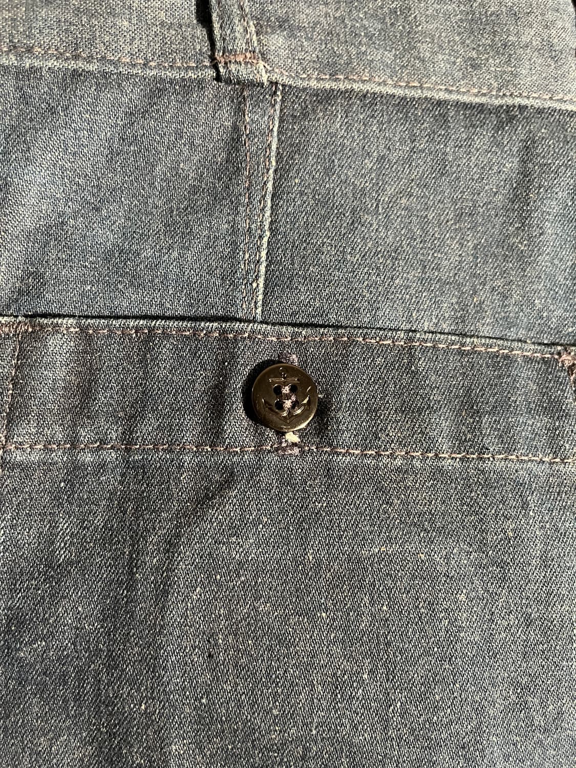 1970s USN 벨보텀 데님 덩가리 상품이미지5