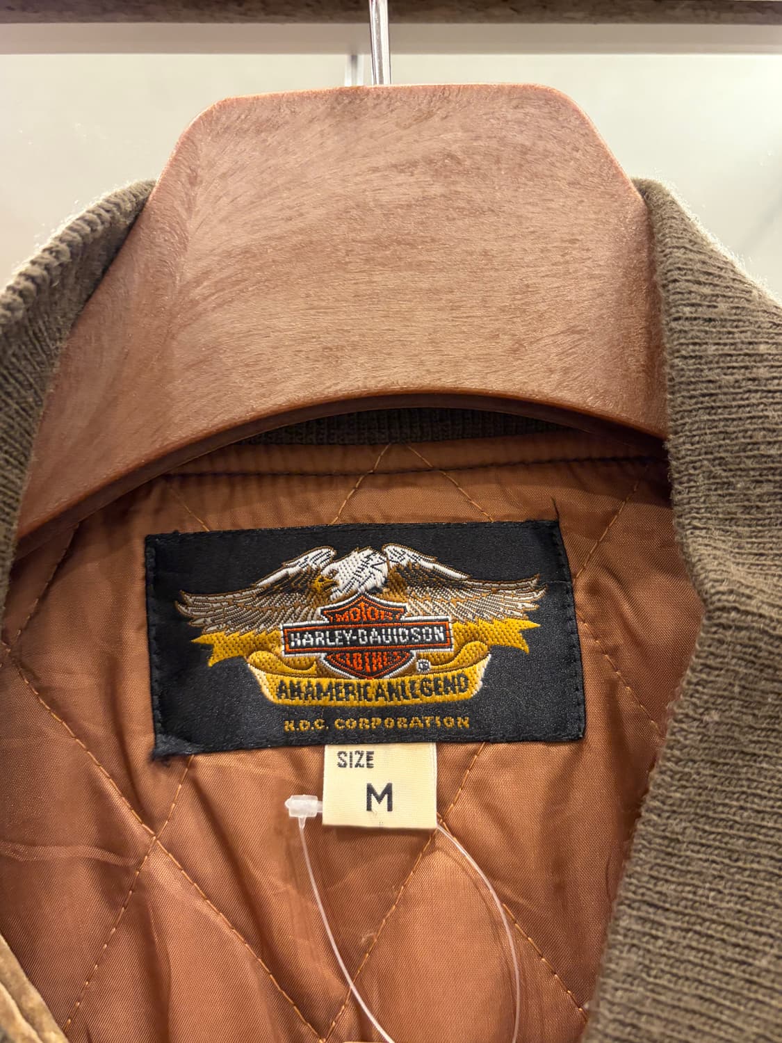 Harley-Davidson 할리데이비슨 아메리칸 이글 벨뱃 자수 자켓 상품이미지8