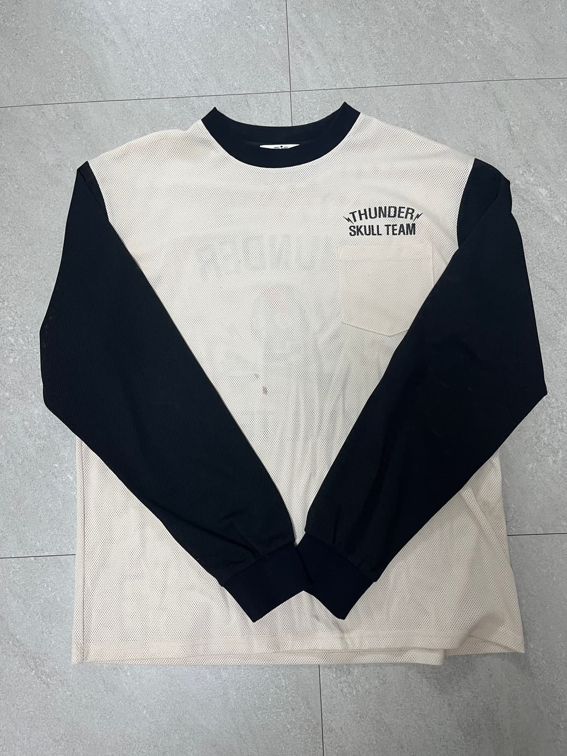 [OGARP X BTSHOP] MOTO JERSEY IVORY 상품이미지1