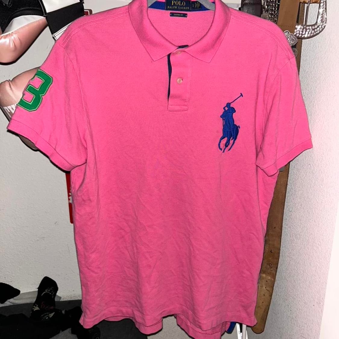 폴로 랄프로렌 빅 포니 반팔 카라 티셔츠 상품이미지1