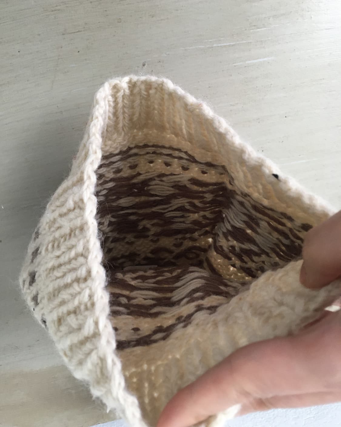 nordic pattern pom knit beanie 상품이미지6