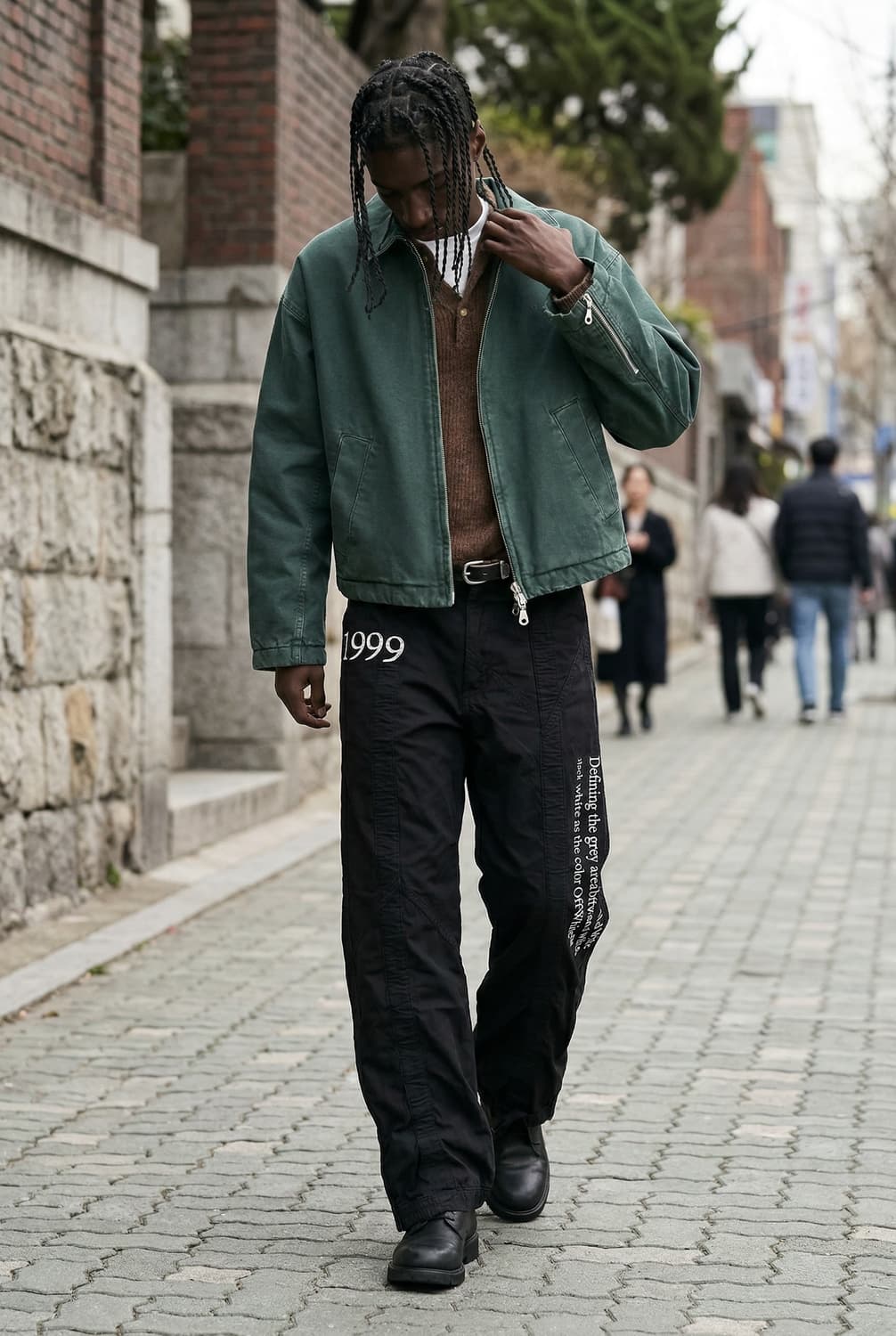 30/ 오프화이트 1999 Contour 카고 트랙팬츠 상품이미지1