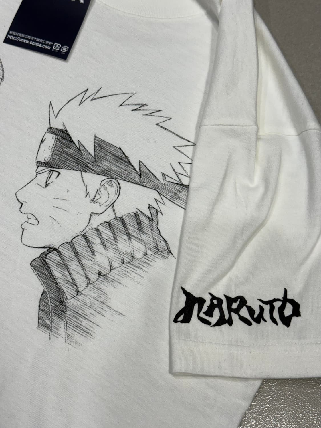 나루토vs사스케 코스파 공식 머천다이즈 반팔 티셔츠 상품이미지4