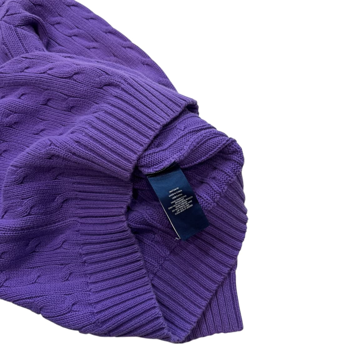 [우먼 L] 폴로 랄프로렌 케이블 브이넥 스웨터 니트 상품이미지4