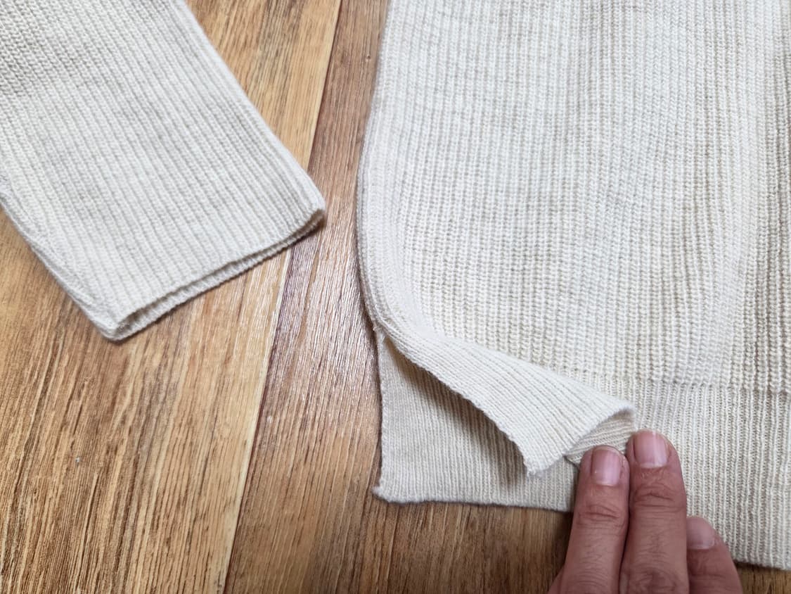 주르티(JOO'RTI) 캐시미어 버튼 니트 55-66 상품이미지6