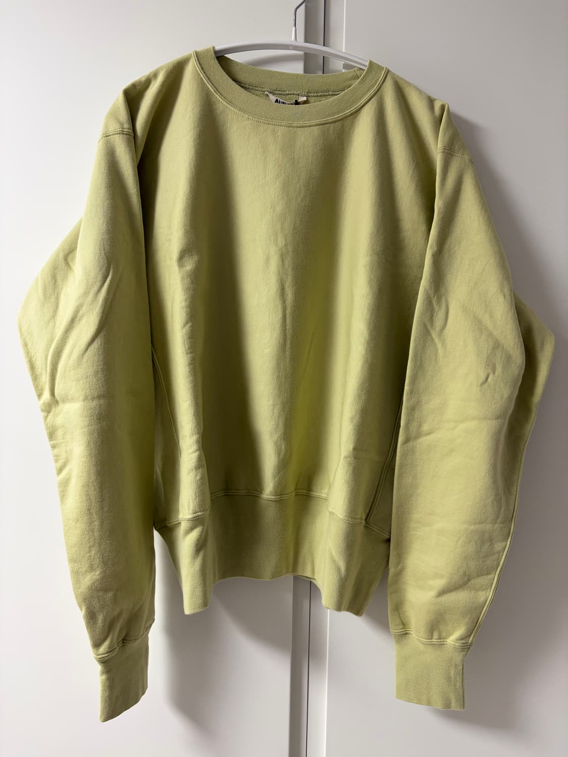 오라리 엘라스틱 하이게이지 스웻 3사이즈 새상품 상품이미지2