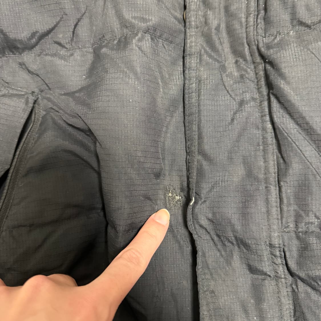 나이키 올드스쿨 패딩 블랙 L 상품이미지6