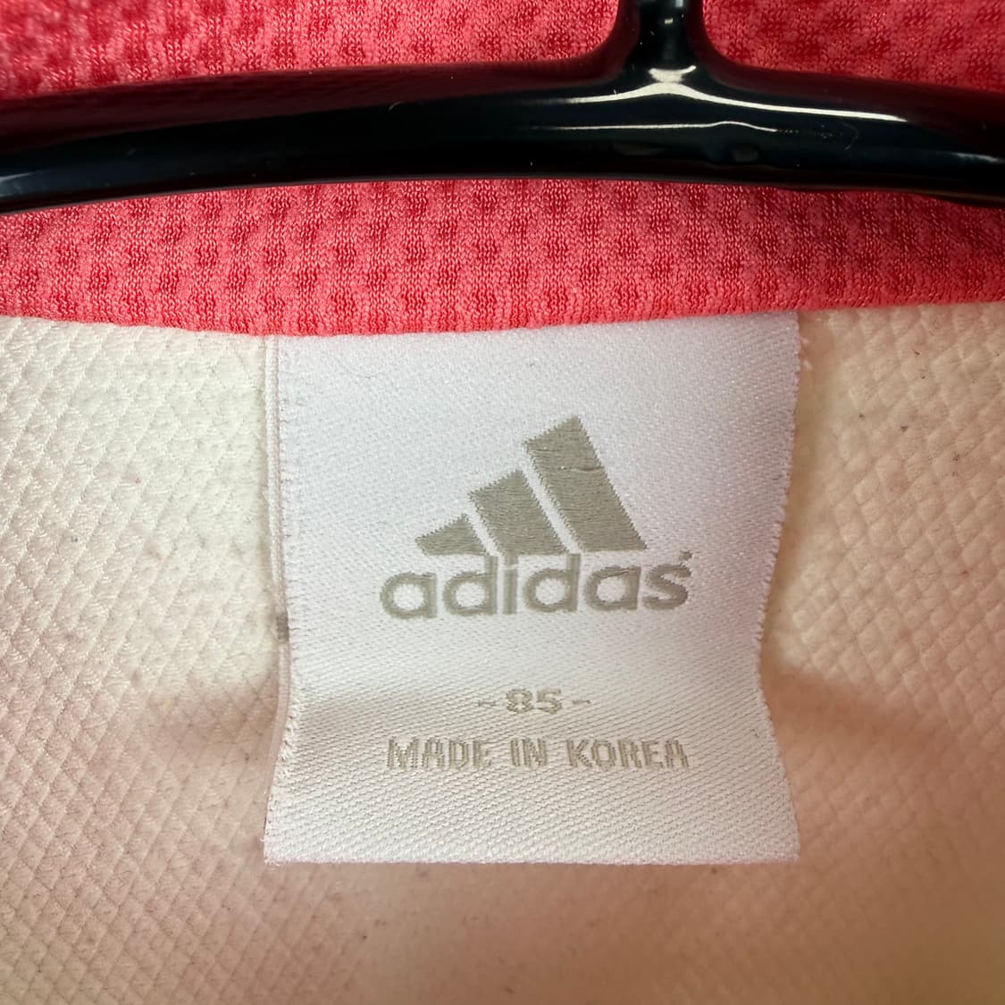 (85) 아디다스 우먼스 삼선 우븐 자켓 아이보리/핑크 상품이미지3