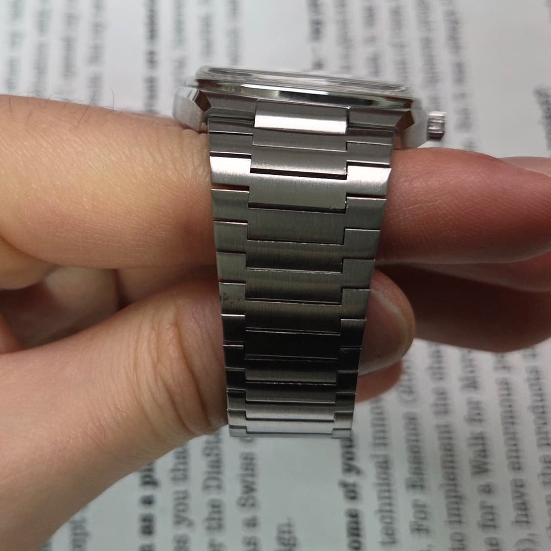 빈티지 오메가 씨마스터 테레비 실버판 싱글데이트 뻐뻐시 브슬 ver.
 상품이미지6