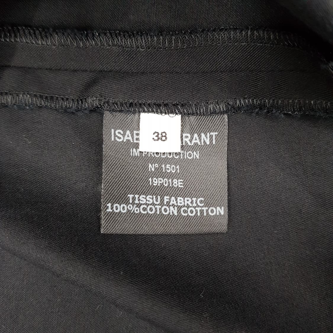 이자벨마랑 코튼 볼륨 슬리브 블라우스 38사이즈 상품이미지9