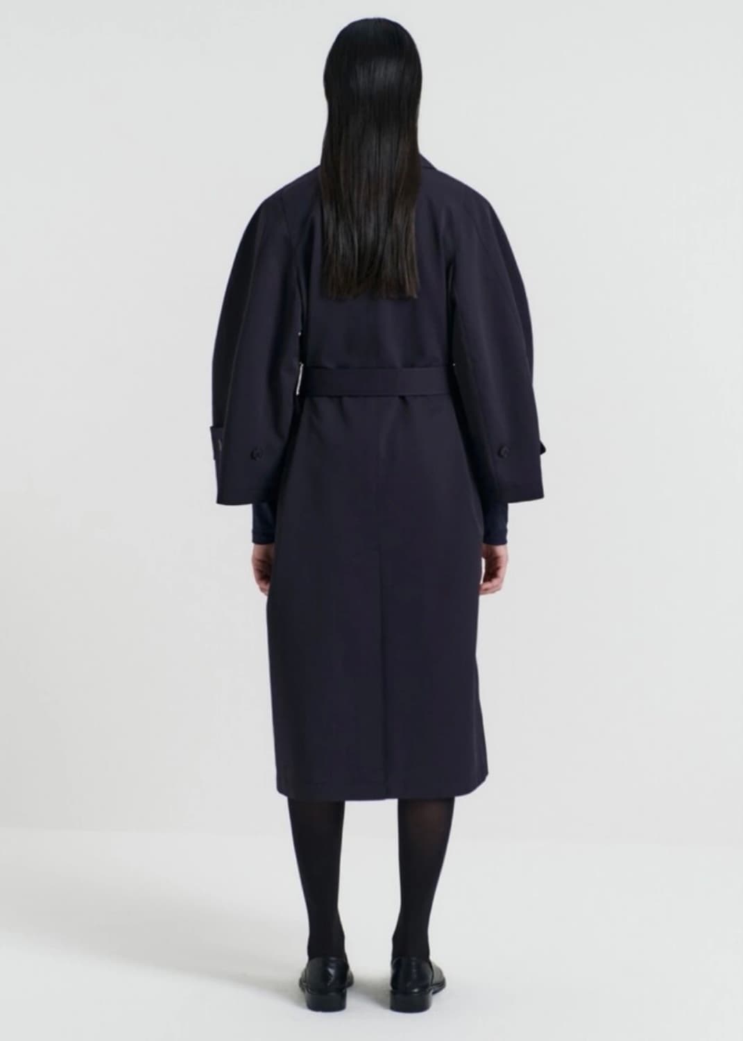 이아 EAAH FONTE TRENCH COAT (NAVY) S사이즈 상품이미지2