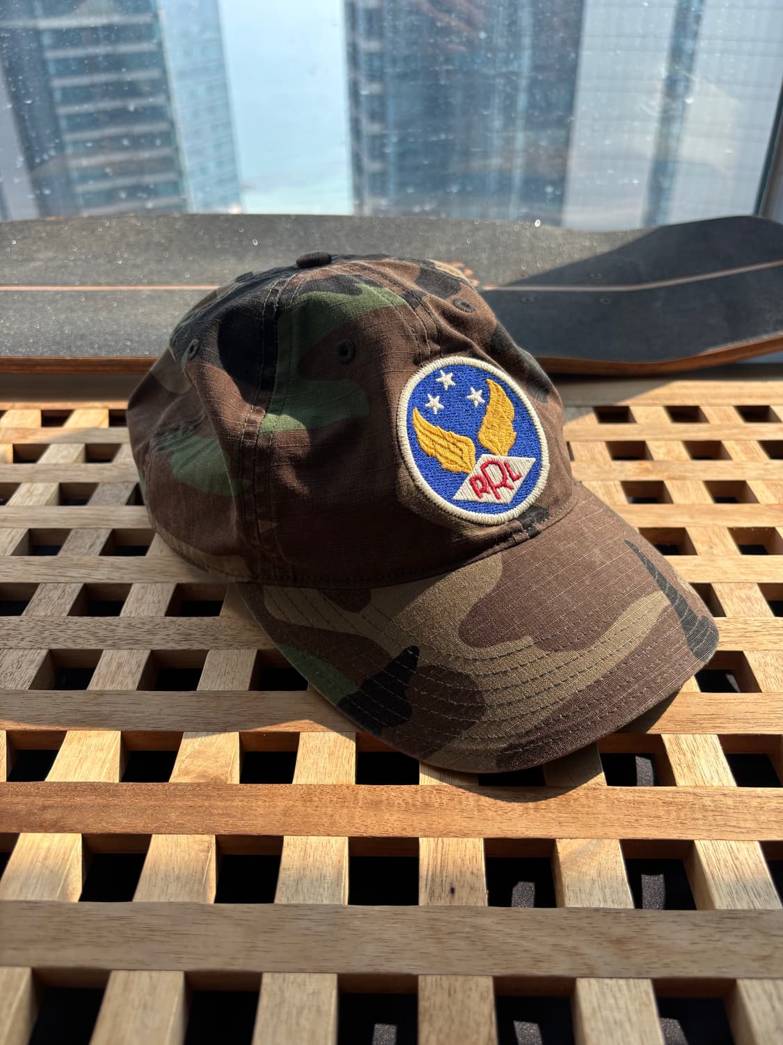 Rrl 가먼트 다잉 트윙 볼캡 카모 상품이미지1