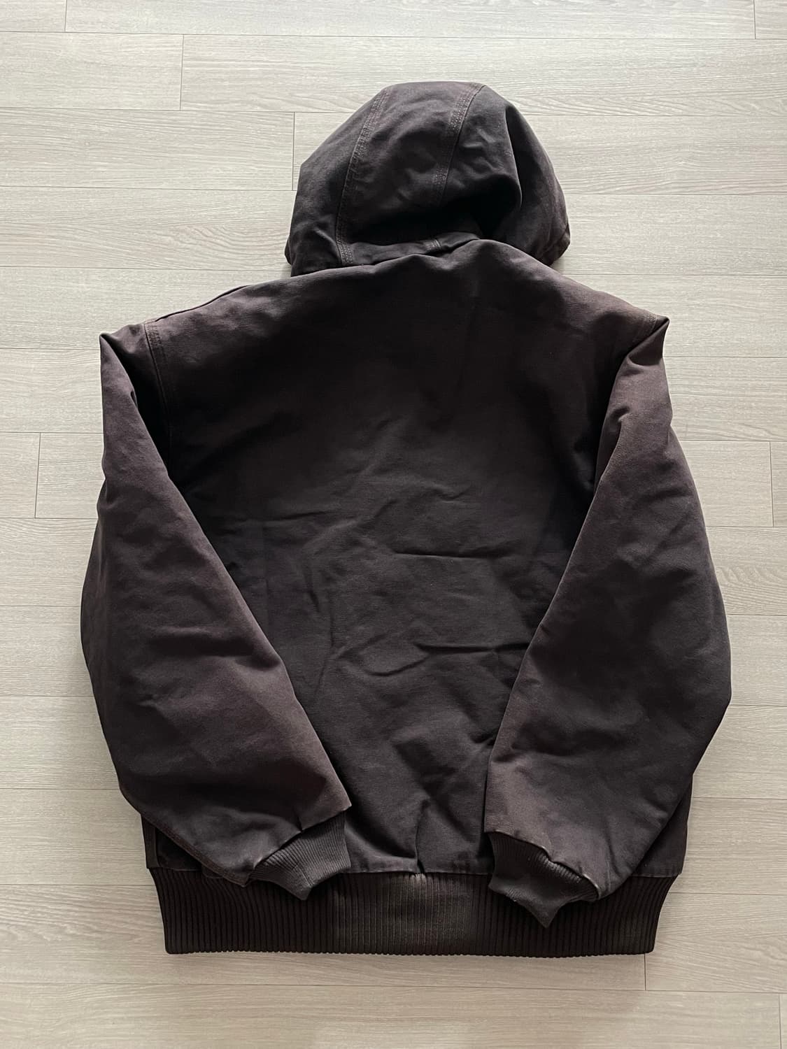 칼하트 j130 DKB 다크 브라운 액티브 자켓 샌드스톤 상품이미지2