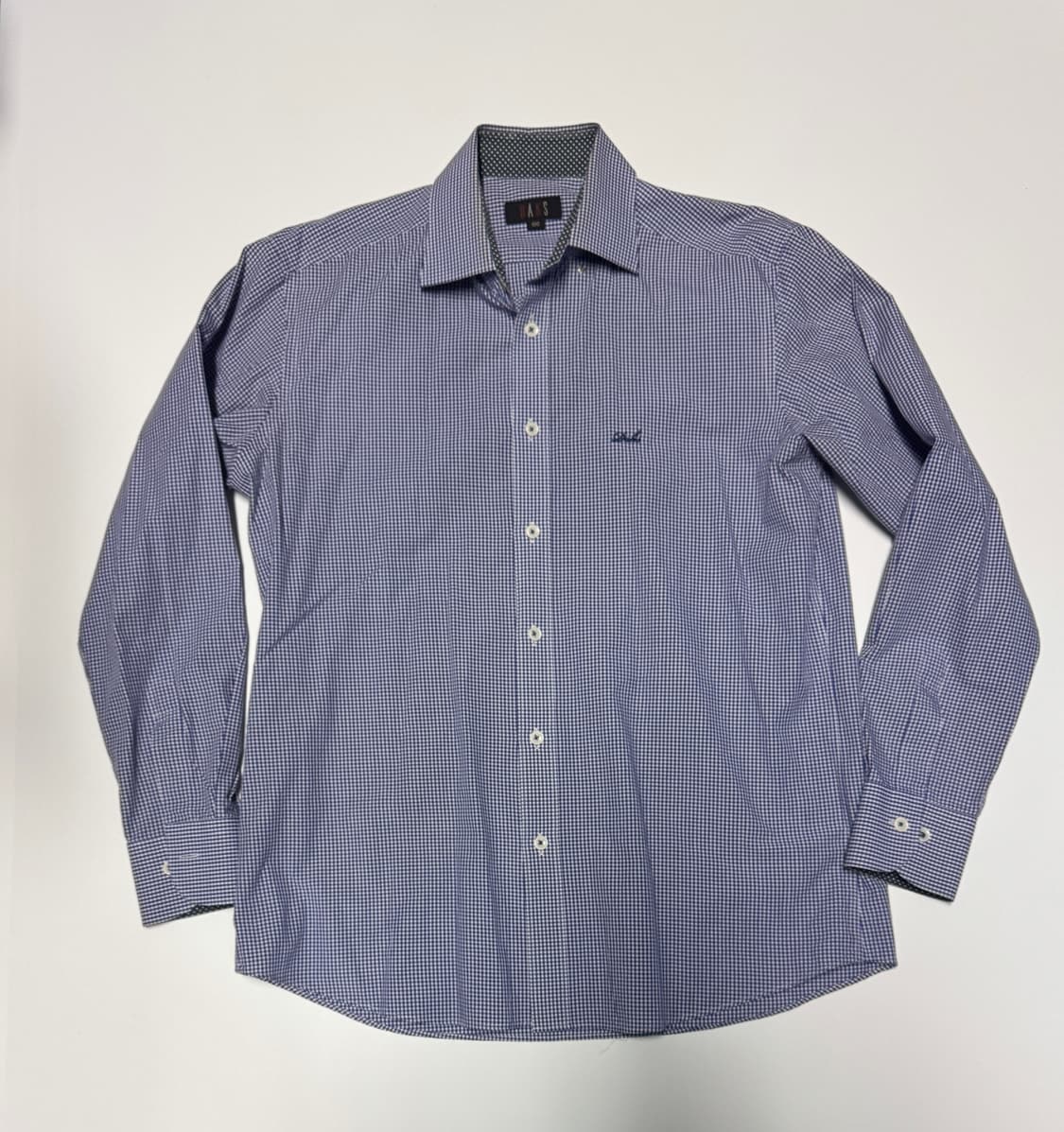 닥스 daks 긴팔 체크 정장 셔츠 L 100 상품이미지1
