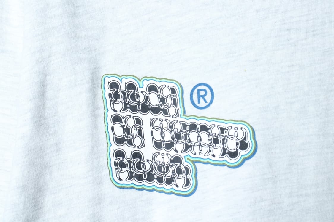 (L-XL) 디스이즈네버댓 반팔 티셔츠 멜란지 화이트 스트릿-H32805 상품이미지5