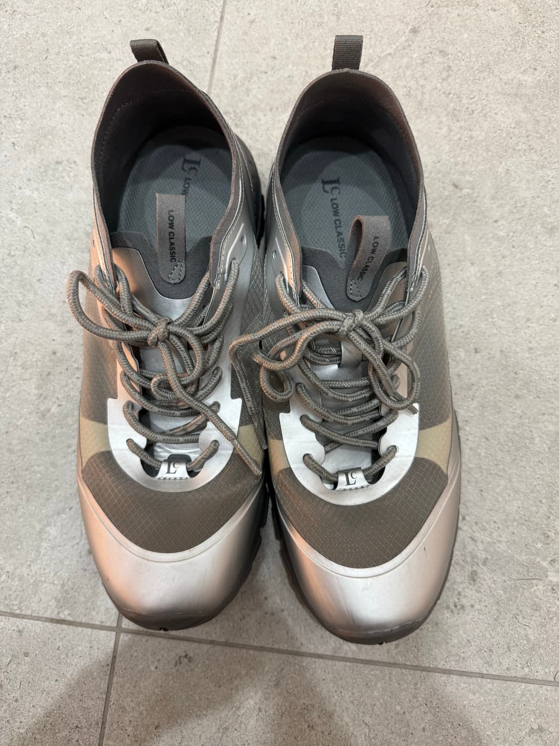 로우클래식 T-1 Lc 비브람 스니커즈 실버 상품이미지2