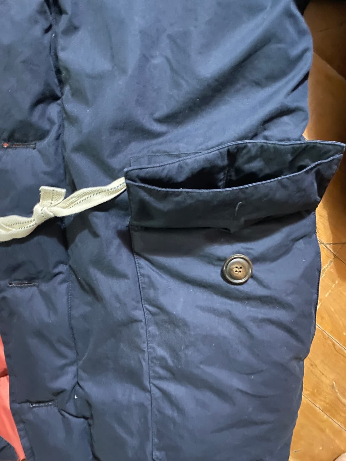 AUTHENTIC WARDROBE 네이비 덕다운 패딩 (국내100) 상품이미지4