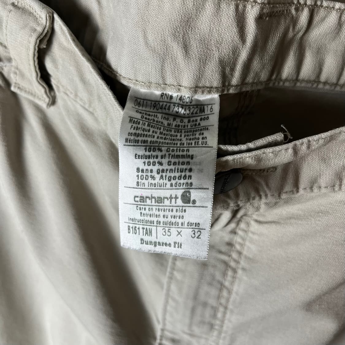 [Carhartt] 칼하트 싱글 카펜터 팬츠 상품이미지5