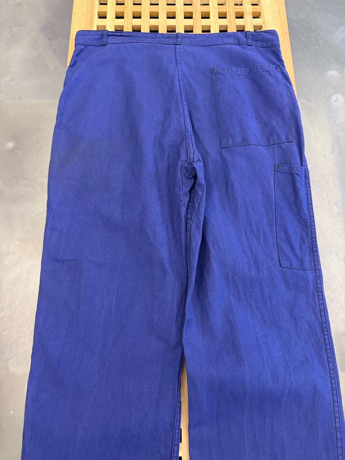 WASHED PURPLE NAVY OLD VINTAGE 프렌치워크팬츠 상품이미지8