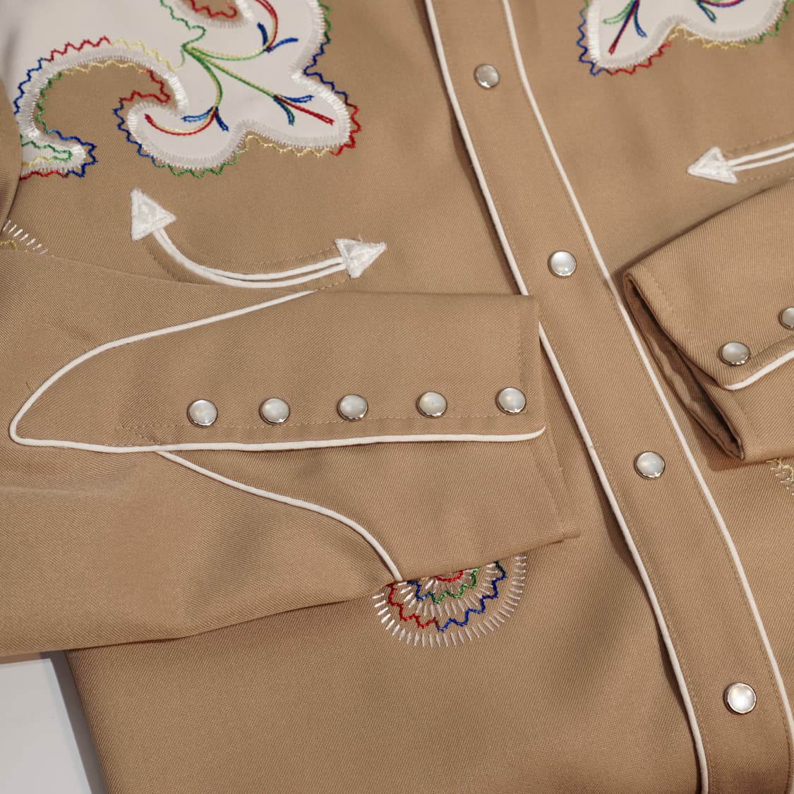 H bar C 1970s 오리지널 랜치웨어 웨스턴 셔츠 상품이미지6