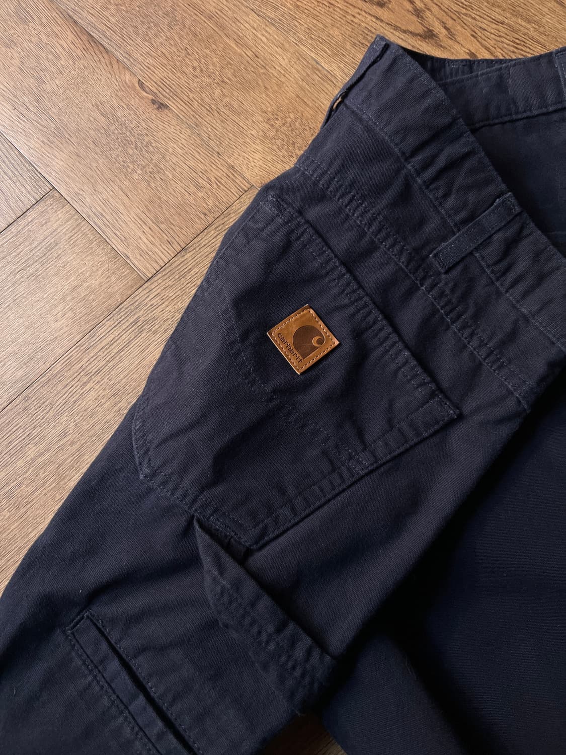 [33]칼하트 USA 미드나잇 네이비 싱글니 워크팬츠 상품이미지7