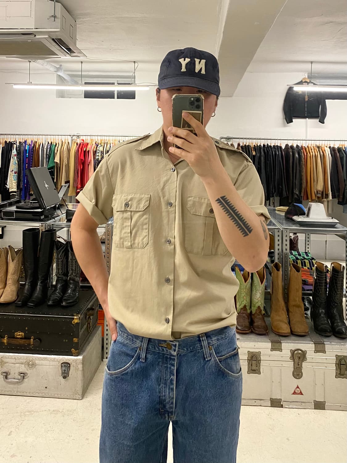 70's SEARS 1/2 field shirts 70년대 시어스 셔츠 상품이미지2