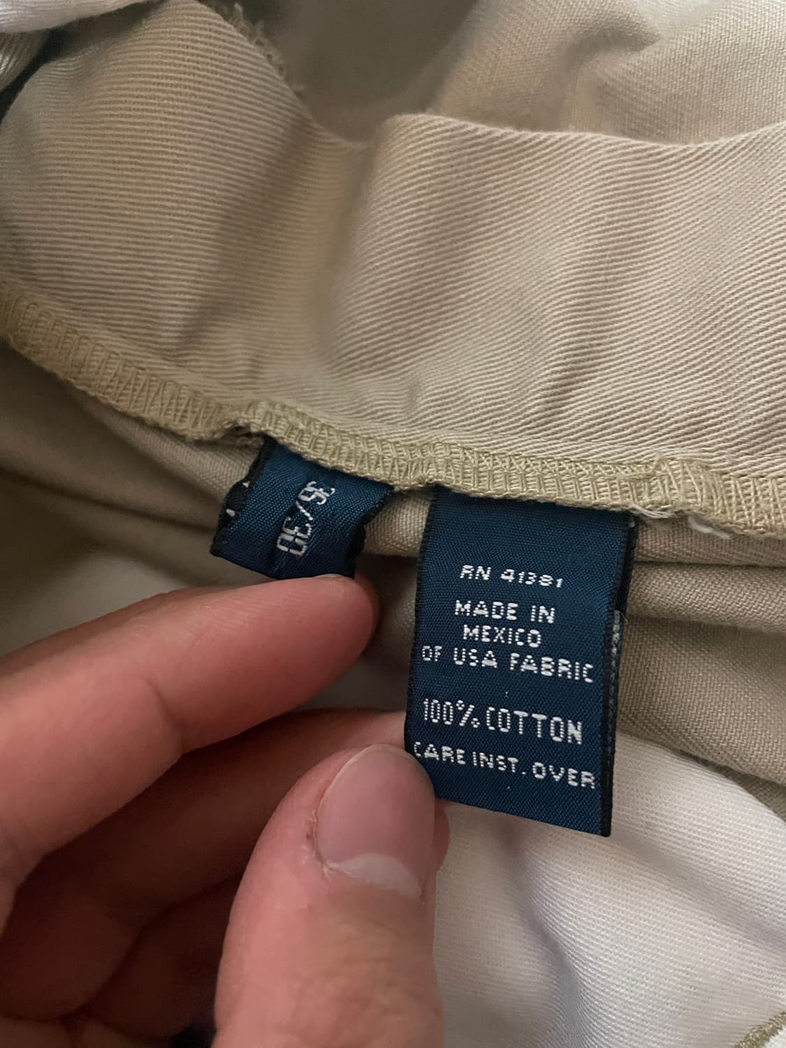 90s 폴로 랄프 로렌 하몬드 팬츠(투턱 치노 팬츠) 상품이미지5