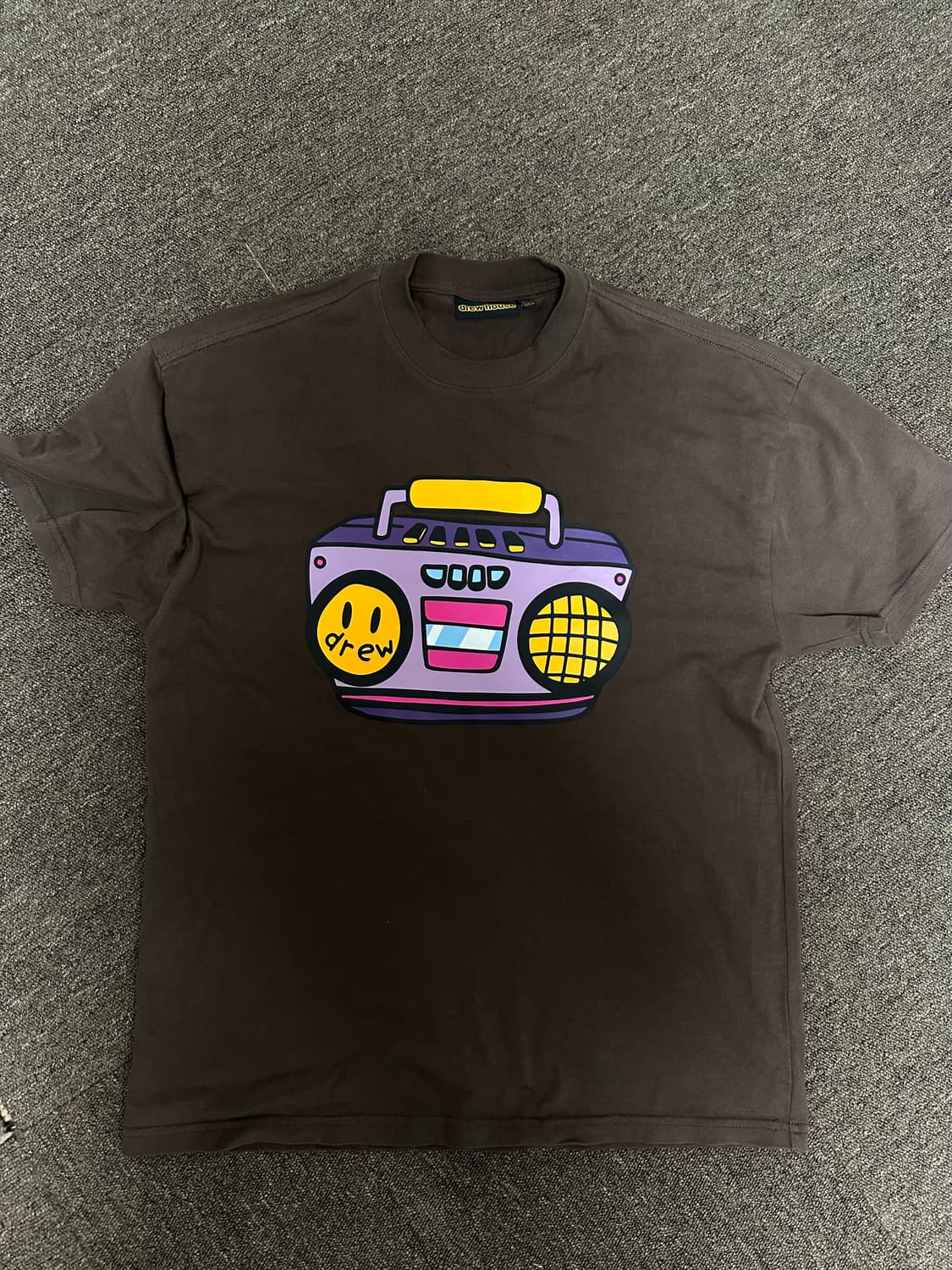 드류하우스 브라운 반팔티 상품이미지1