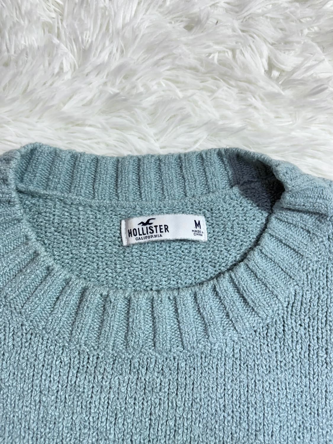 홀리스터 민트 오버핏 니트  상품이미지6