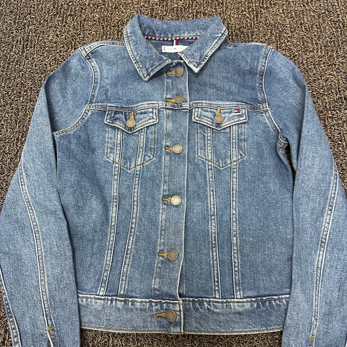 [새상품] 타미힐피거 여성 데님 청자켓 85(XS) 상품이미지2