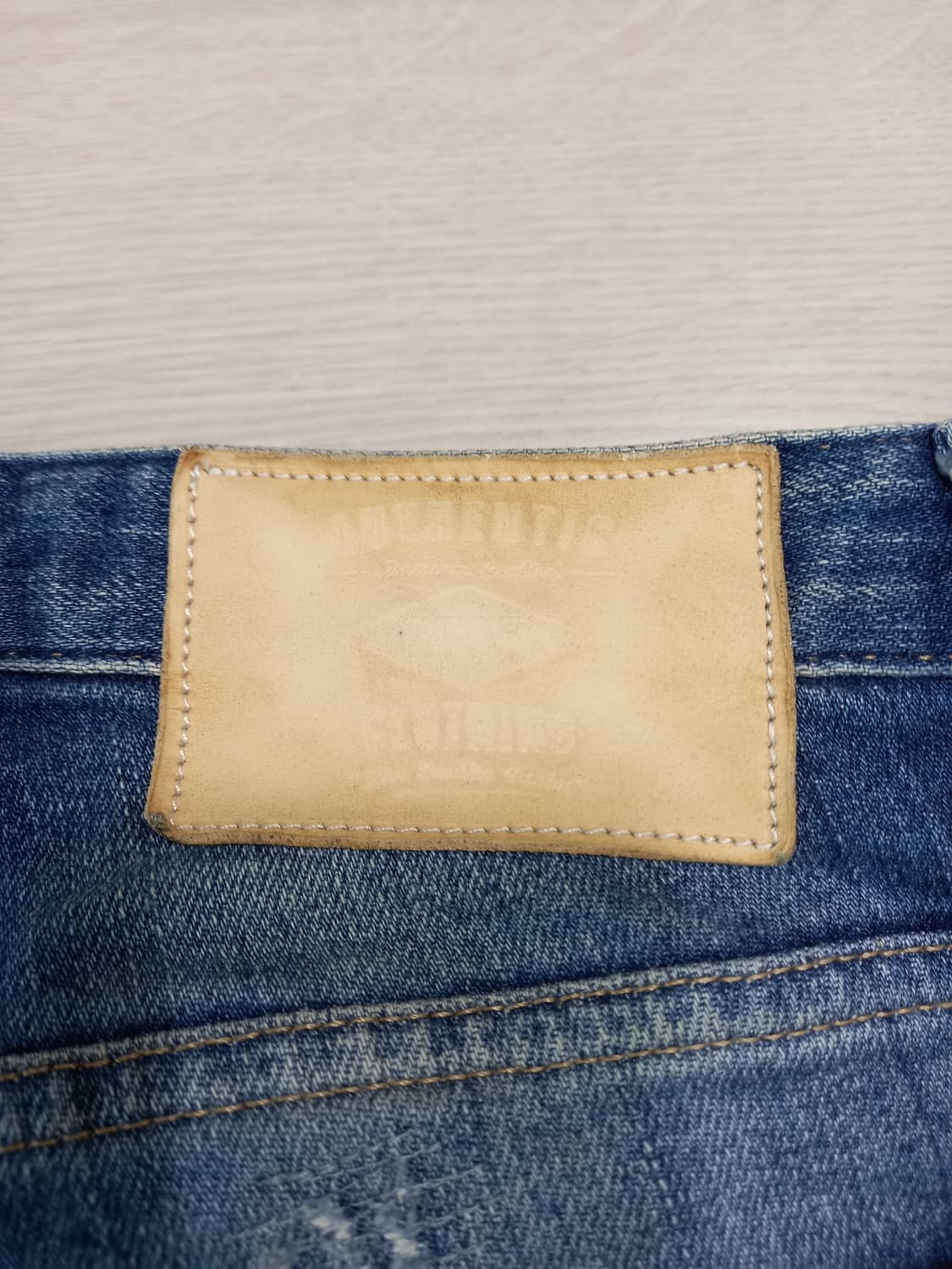 30 PT05 데미지워싱 스판 슬림일자진 30-220 상품이미지5