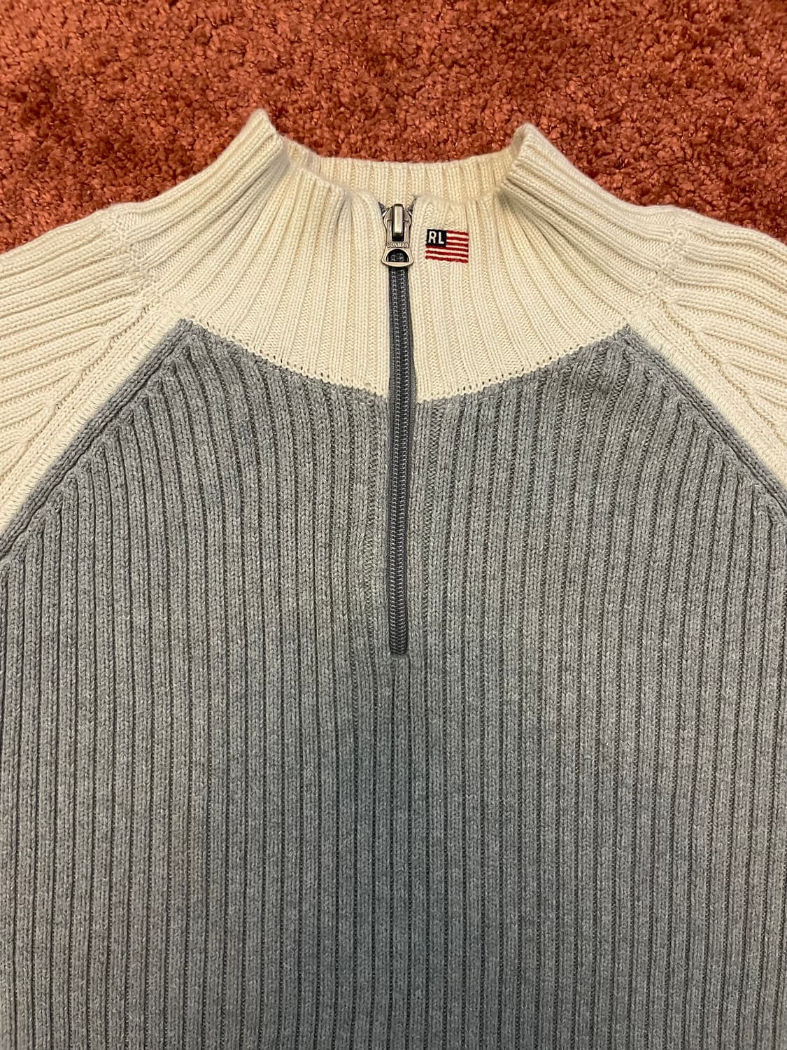 (Polo Jeans Co.) 폴로 진스 하프 집업 니트 상품이미지1