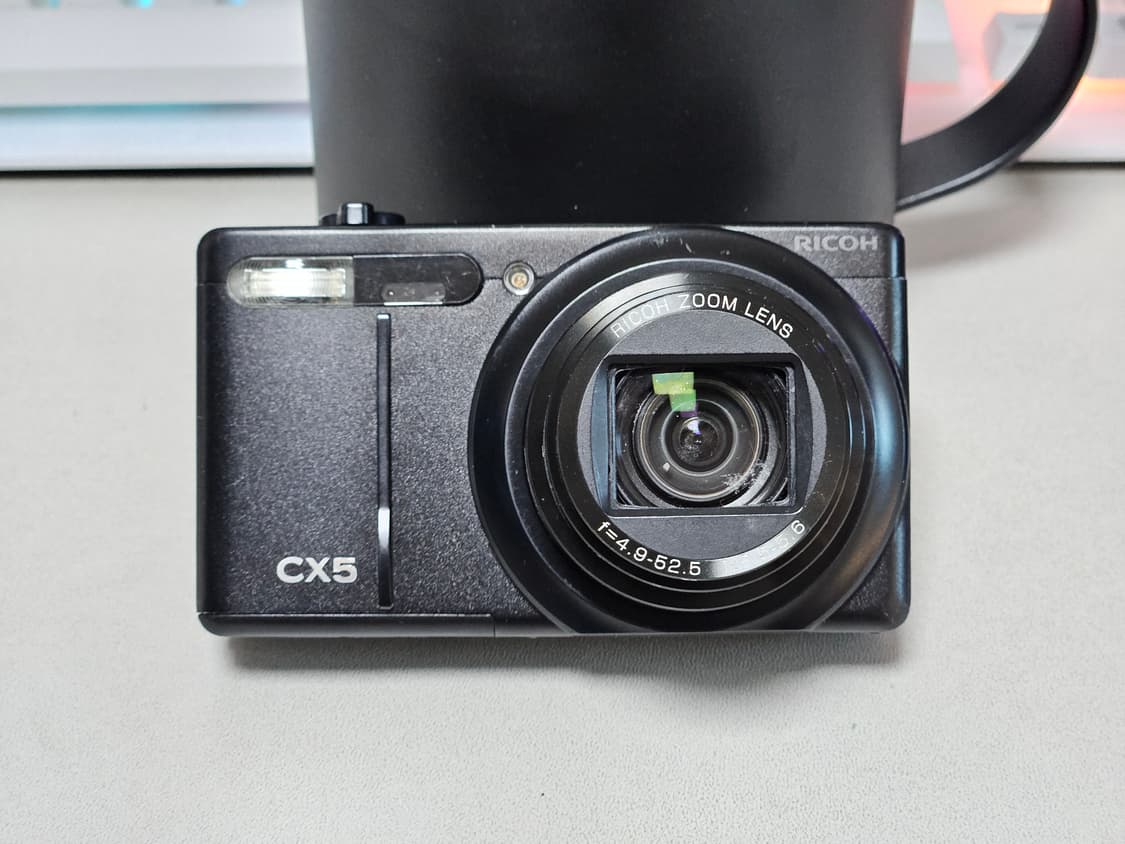 리코 CX5 블랙 빈티지 디카 상품이미지2