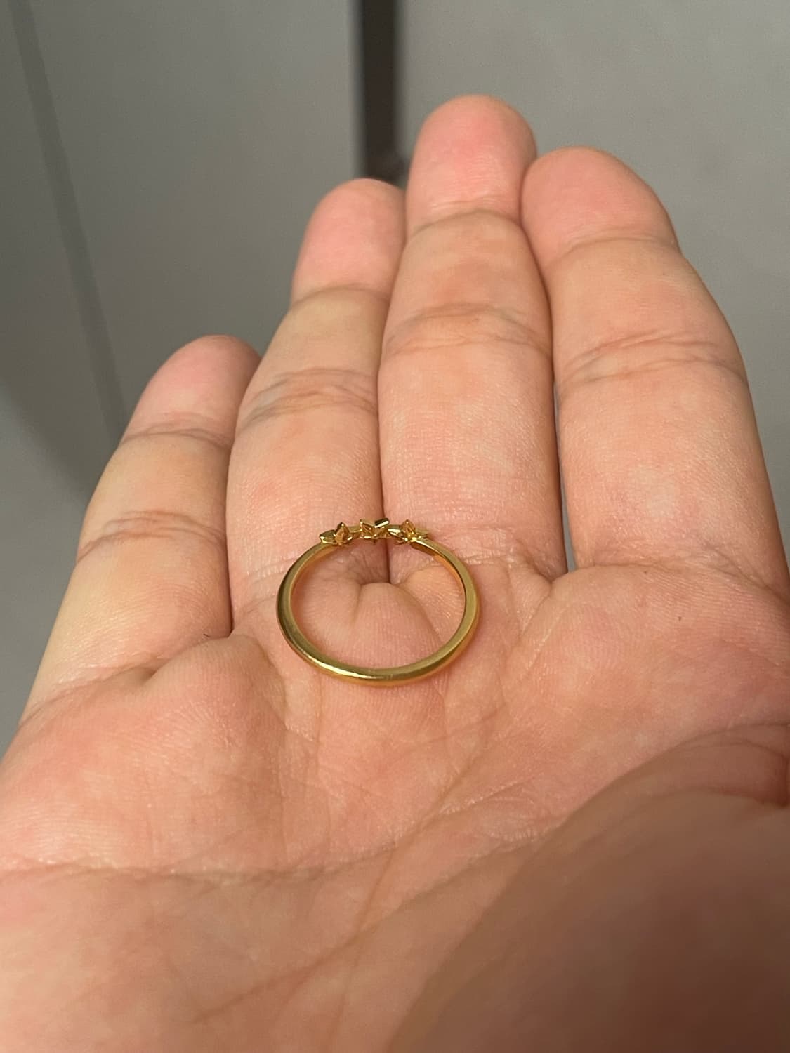 크롬하츠 22k 쓰리스타 링 US 8호(17-18호) 상품이미지5