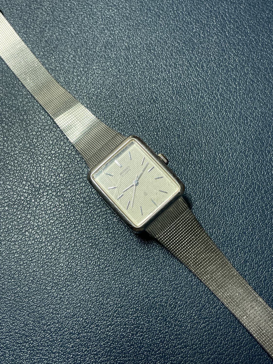 빈티지 세이코 쿼츠 메탈 시계 상품이미지4