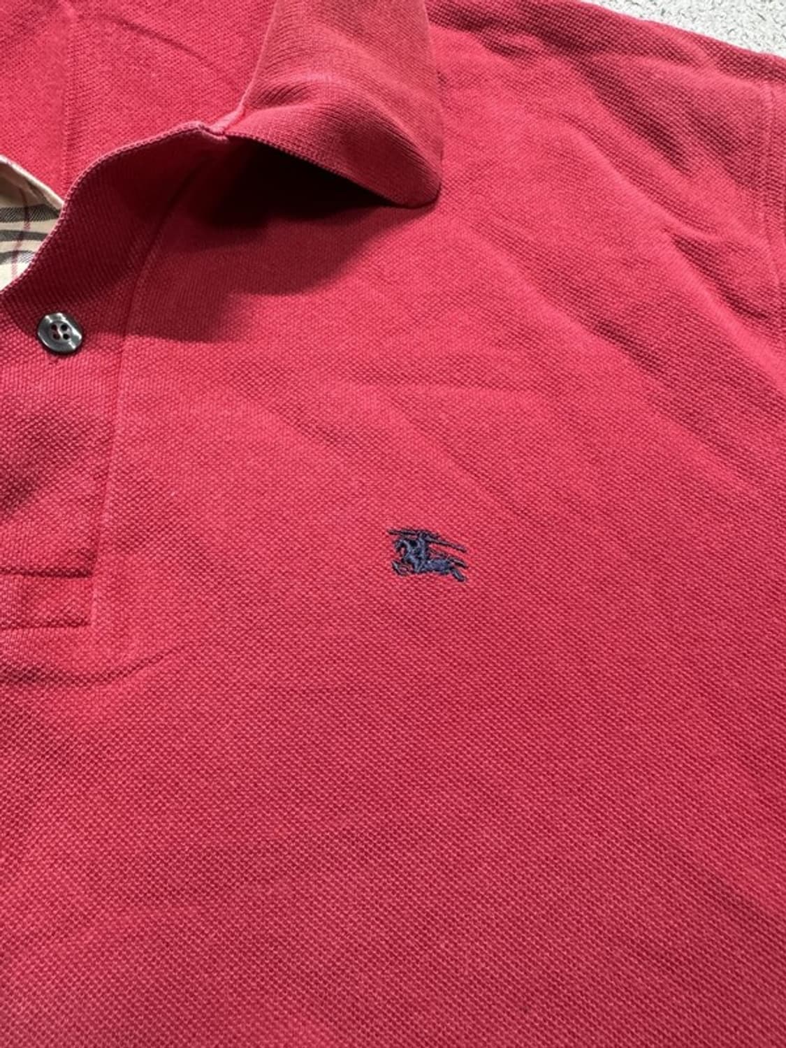 버버리 반팔 카라티  상품이미지3