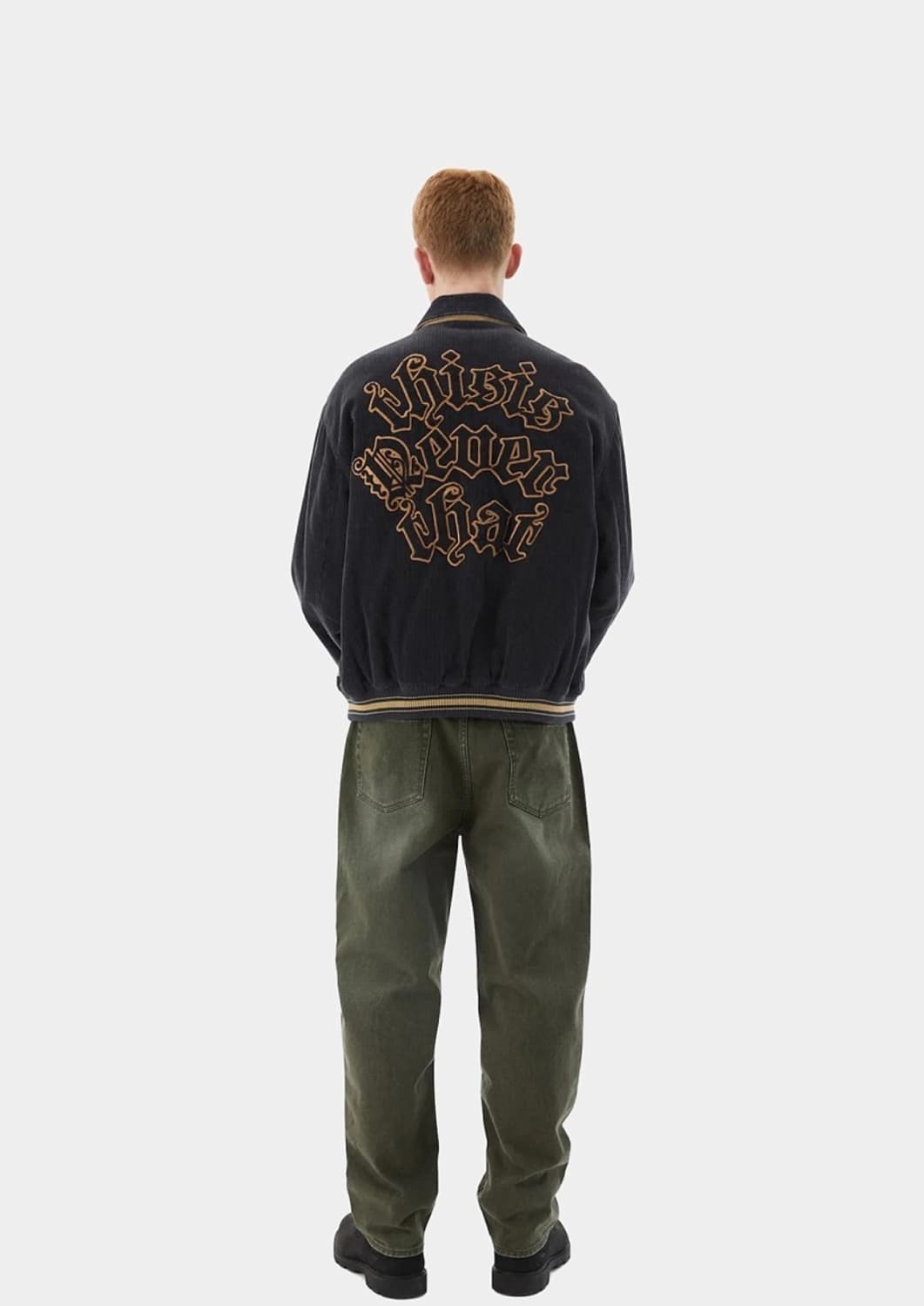 디스이즈네버댓 Fortuna 코듀로이 바시티 자켓 XL 상품이미지5