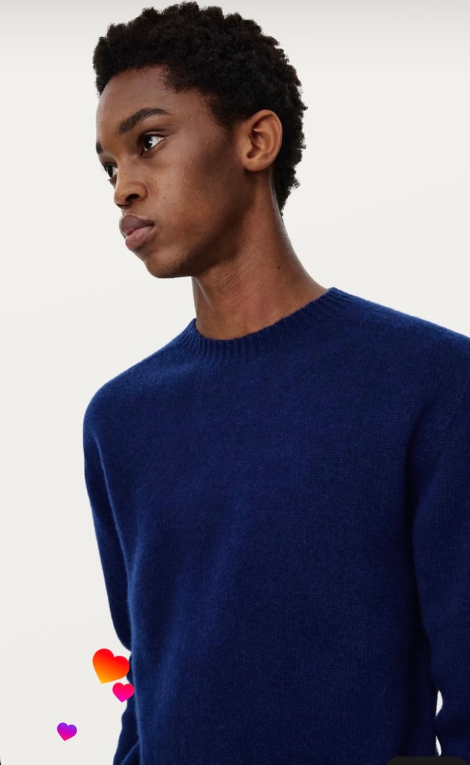 솔리드옴므 라운드넥 네이비 니트52 상품이미지6