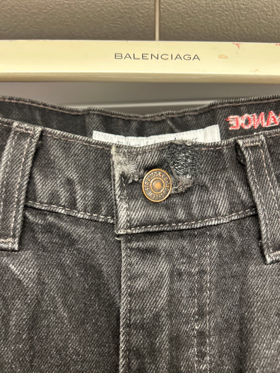 칠드런오브더 디스코댄스 22패치 자수 흑청 데님 1 상품이미지4