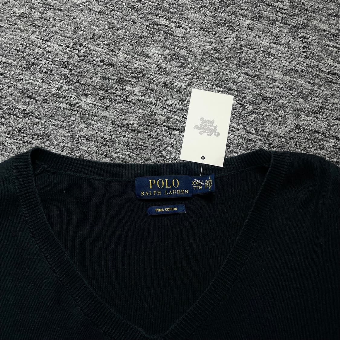 폴로 랄프로렌 포니 블랙 미니멀 니트y 2366 상품이미지6