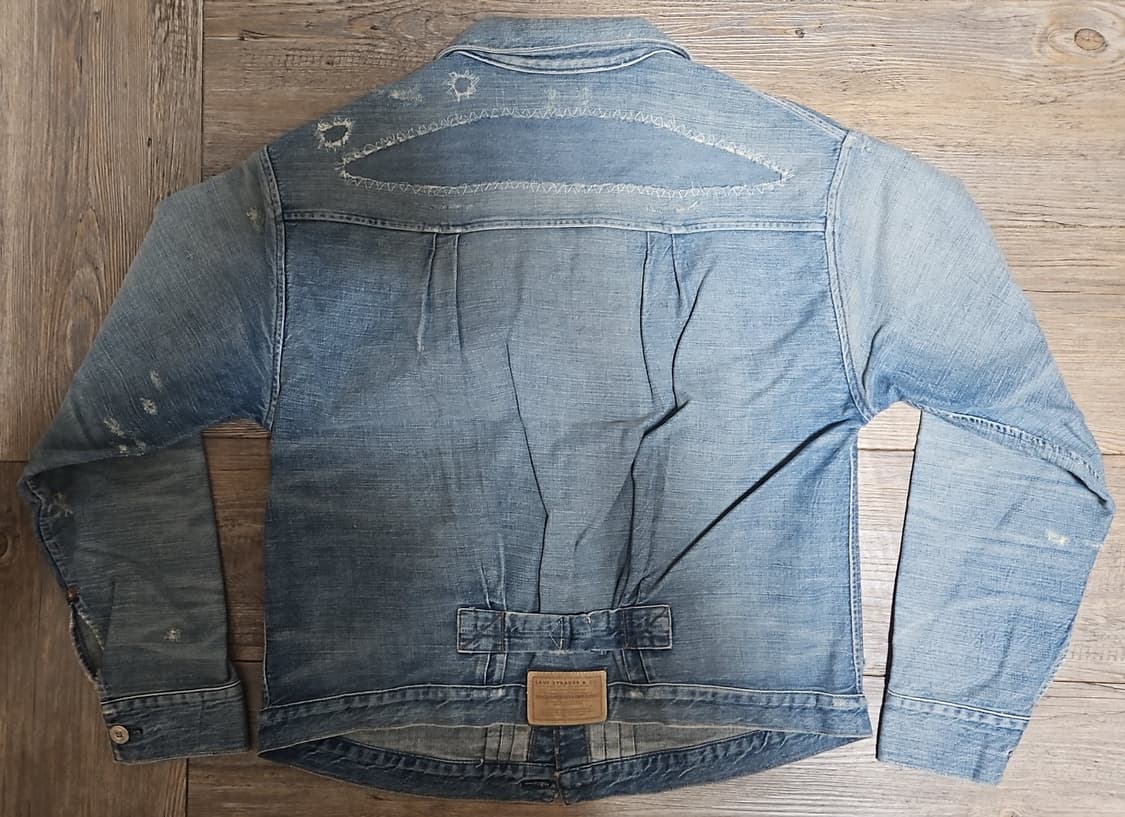 리바이스 LVC 1880s 트리플 플리츠 자켓 구스 에그 S 상품이미지2