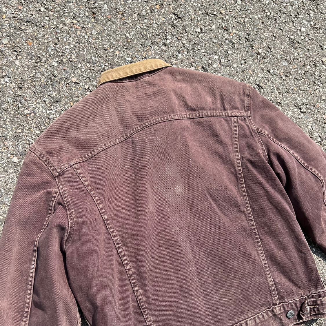 90‘s Levi’s 70614-77 패디드 보로 데님 자켓 상품이미지8