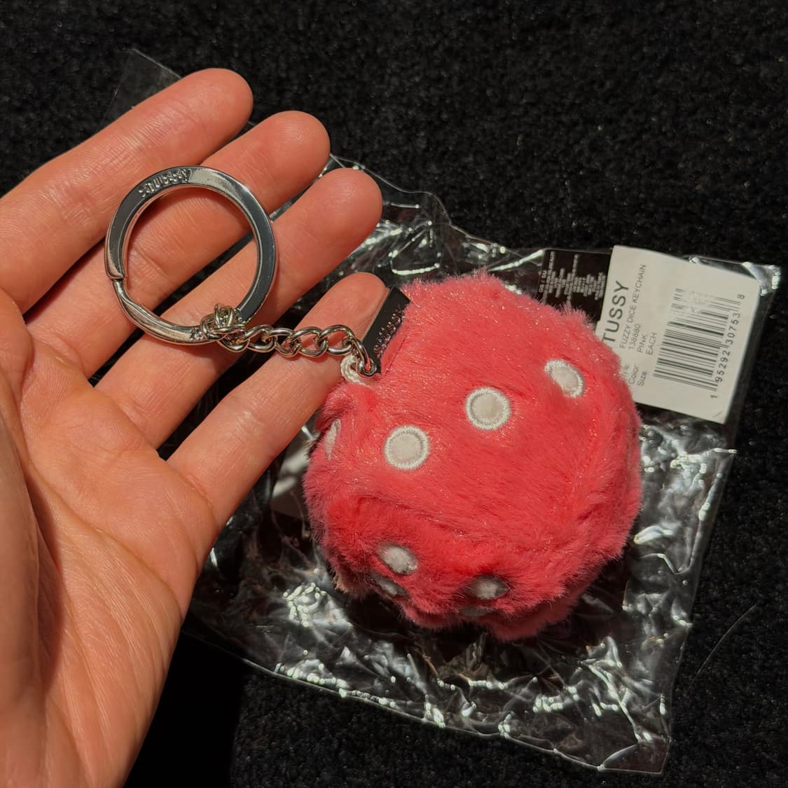 스투시 주사위 퍼지 다이스 키링 핑크 새상품 상품이미지8