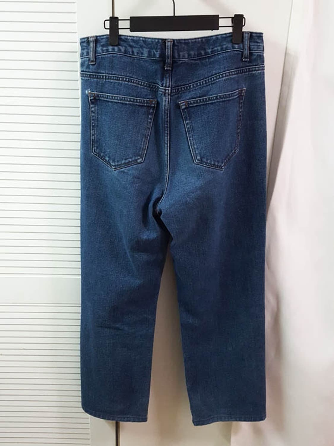 무신사스탠다드 남성 레귤러 핏 청바지 미디엄 인디고 상품이미지3