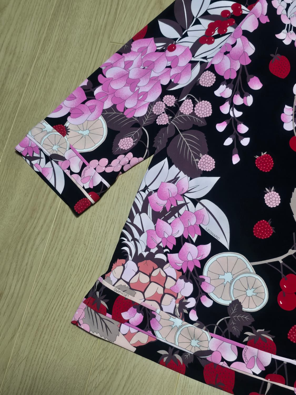 Leonard 레오날드 플로럴 셔츠 42  상품이미지2