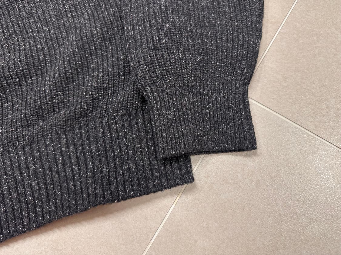 포터리 럭비니트 차콜 1사이즈 상품이미지3