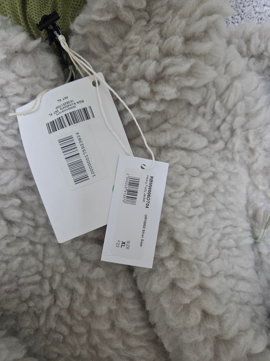 로아 하이킹 헤비후리스자켓 XL사이즈 상품이미지2